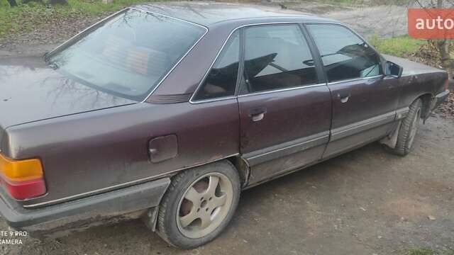 Красный Ауди 100, объемом двигателя 2 л и пробегом 280 тыс. км за 1500 $, фото 6 на Automoto.ua