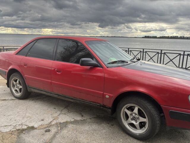 Красный Ауди 100, объемом двигателя 2 л и пробегом 450 тыс. км за 2200 $, фото 6 на Automoto.ua