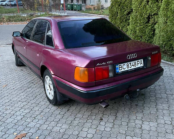 Красный Ауди 100, объемом двигателя 2.3 л и пробегом 450 тыс. км за 2500 $, фото 4 на Automoto.ua