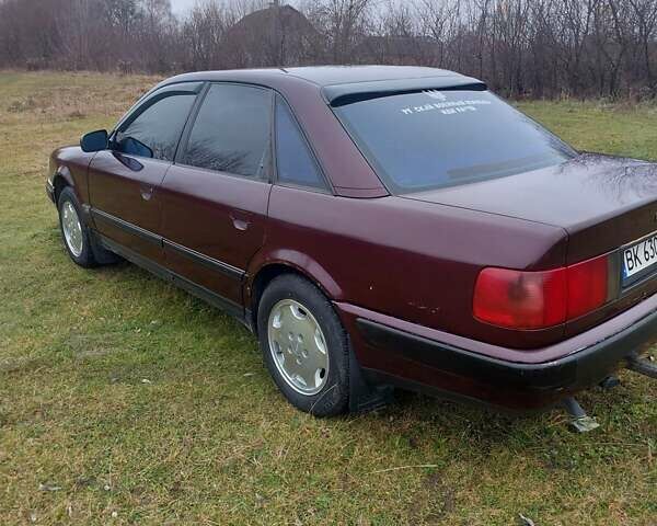 Красный Ауди 100, объемом двигателя 2.31 л и пробегом 350 тыс. км за 2800 $, фото 4 на Automoto.ua