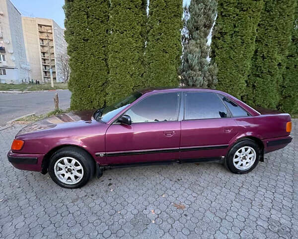 Красный Ауди 100, объемом двигателя 2.3 л и пробегом 450 тыс. км за 2500 $, фото 2 на Automoto.ua