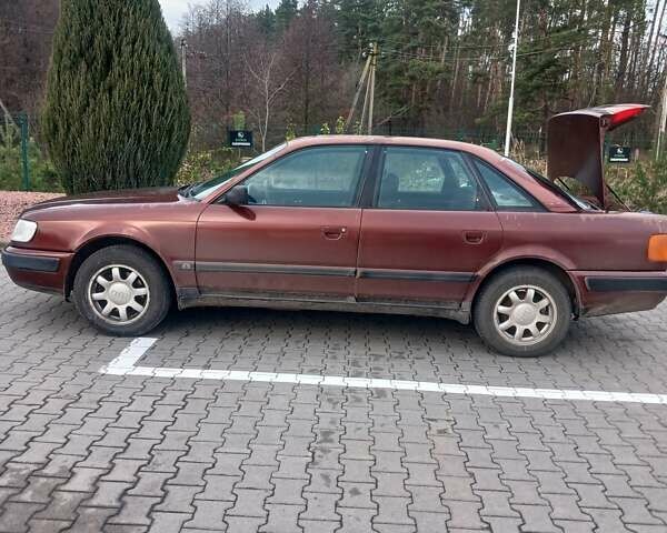 Червоний Ауді 100, об'ємом двигуна 1.98 л та пробігом 525 тис. км за 2300 $, фото 4 на Automoto.ua