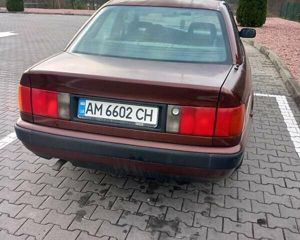Червоний Ауді 100, об'ємом двигуна 1.98 л та пробігом 525 тис. км за 2300 $, фото 2 на Automoto.ua