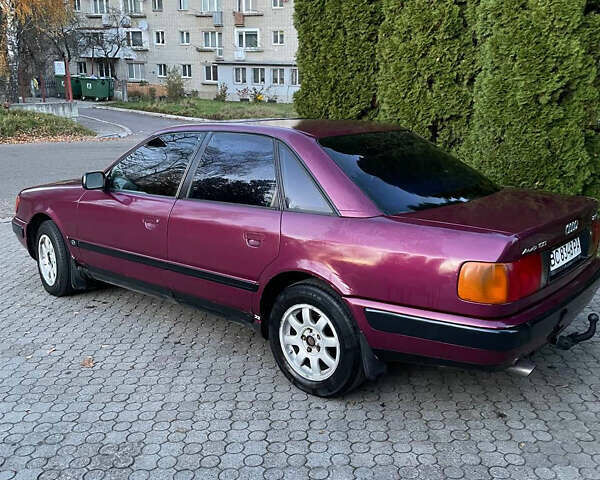 Красный Ауди 100, объемом двигателя 2.3 л и пробегом 450 тыс. км за 2500 $, фото 3 на Automoto.ua