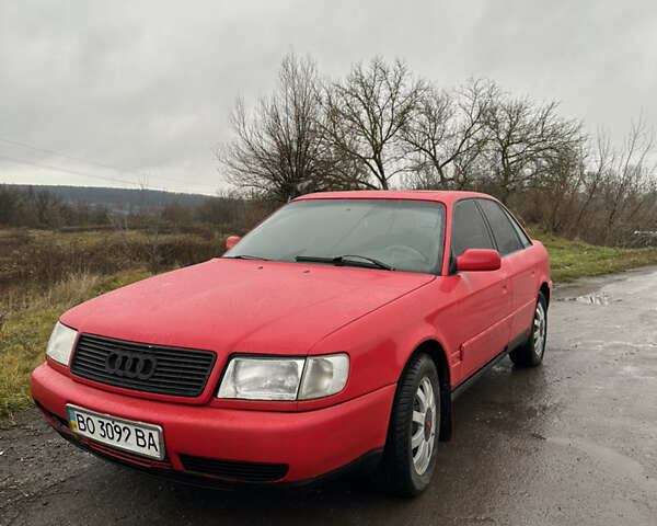 Красный Ауди 100, объемом двигателя 1.99 л и пробегом 400 тыс. км за 2400 $, фото 3 на Automoto.ua