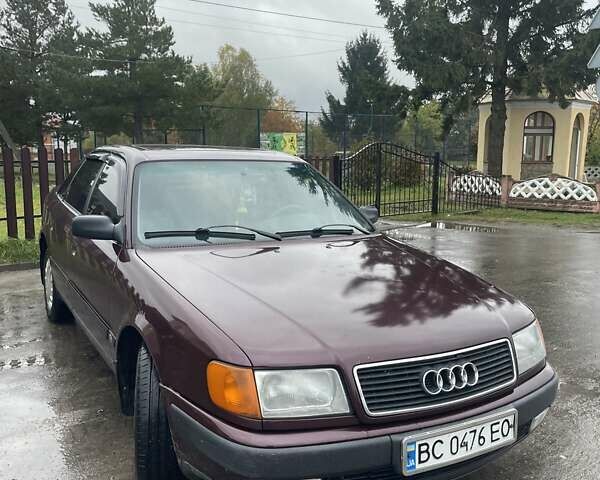 Червоний Ауді 100, об'ємом двигуна 2.31 л та пробігом 600 тис. км за 3000 $, фото 1 на Automoto.ua