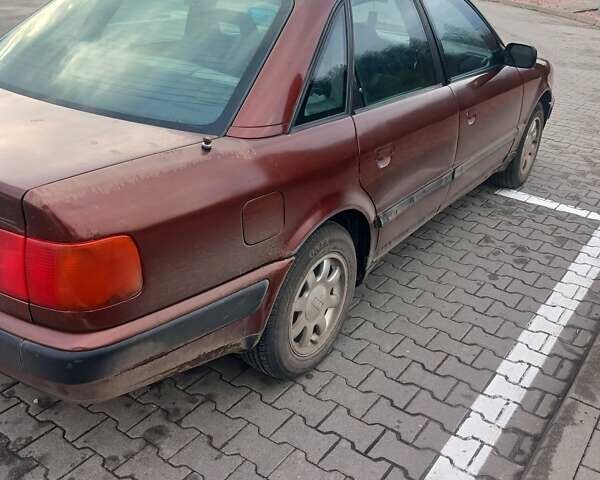 Червоний Ауді 100, об'ємом двигуна 1.98 л та пробігом 525 тис. км за 2300 $, фото 3 на Automoto.ua