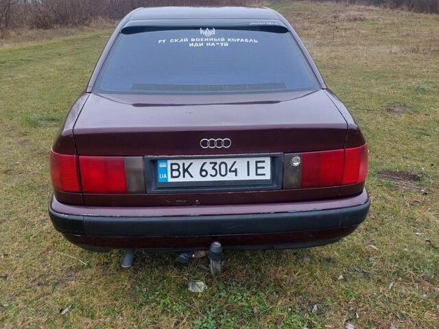 Червоний Ауді 100, об'ємом двигуна 2.3 л та пробігом 350 тис. км за 2800 $, фото 2 на Automoto.ua