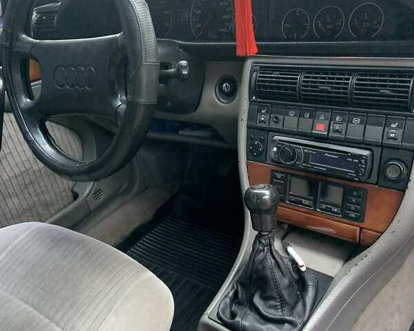 Красный Ауди 100, объемом двигателя 2.8 л и пробегом 276 тыс. км за 3000 $, фото 1 на Automoto.ua