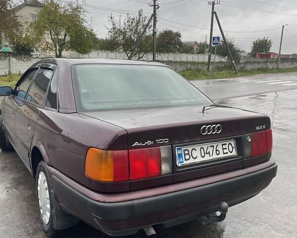 Червоний Ауді 100, об'ємом двигуна 2.31 л та пробігом 600 тис. км за 3000 $, фото 6 на Automoto.ua