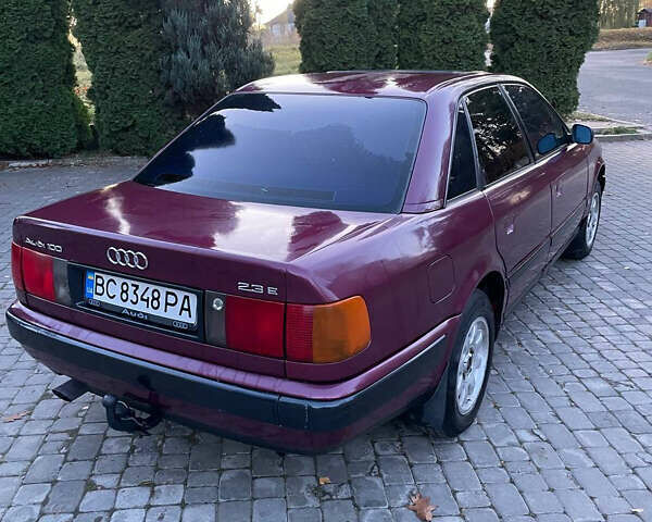 Красный Ауди 100, объемом двигателя 2.3 л и пробегом 450 тыс. км за 2500 $, фото 5 на Automoto.ua