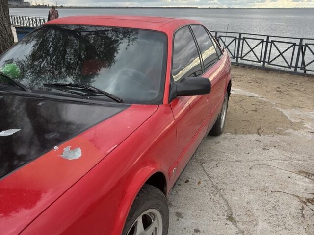 Красный Ауди 100, объемом двигателя 2 л и пробегом 450 тыс. км за 2200 $, фото 1 на Automoto.ua