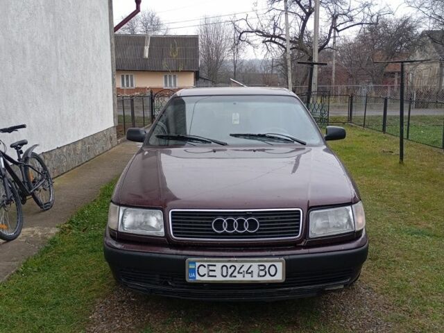 Красный Ауди 100, объемом двигателя 2 л и пробегом 400 тыс. км за 1650 $, фото 2 на Automoto.ua