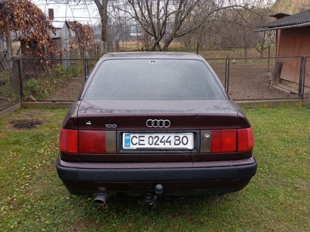 Красный Ауди 100, объемом двигателя 2 л и пробегом 400 тыс. км за 1650 $, фото 5 на Automoto.ua