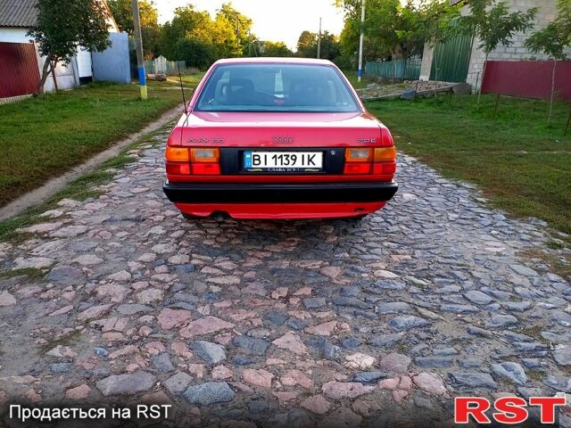 Красный Ауди 100, объемом двигателя 2 л и пробегом 230 тыс. км за 2550 $, фото 3 на Automoto.ua