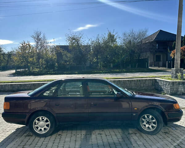Красный Ауди 100, объемом двигателя 2.8 л и пробегом 345 тыс. км за 2500 $, фото 3 на Automoto.ua