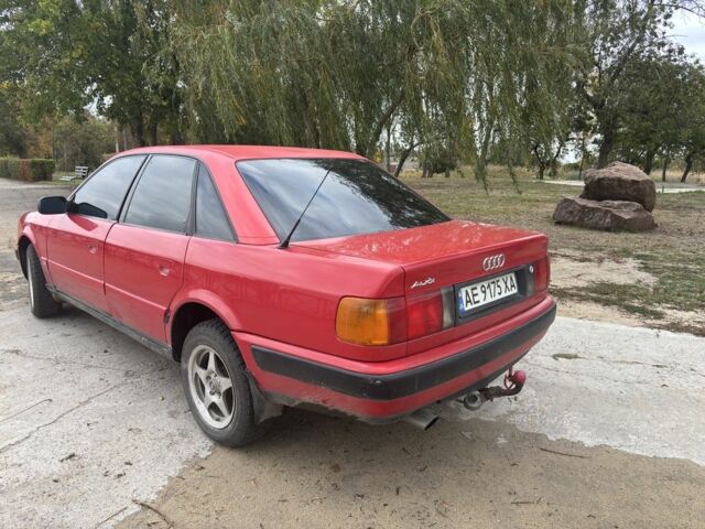 Красный Ауди 100, объемом двигателя 2 л и пробегом 450 тыс. км за 2200 $, фото 3 на Automoto.ua
