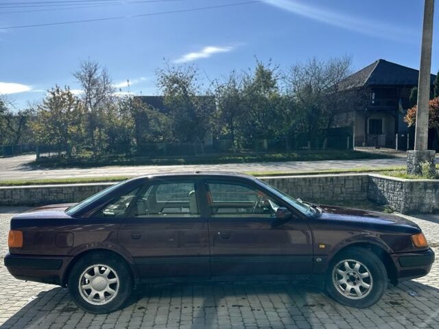 Красный Ауди 100, объемом двигателя 2.8 л и пробегом 345 тыс. км за 2500 $, фото 3 на Automoto.ua