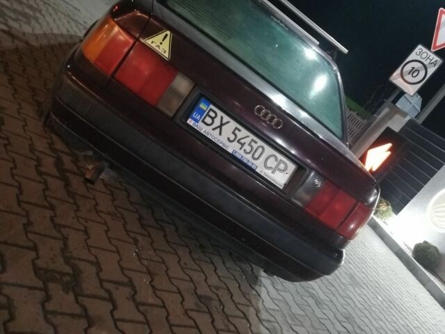 Красный Ауди 100, объемом двигателя 2.3 л и пробегом 270 тыс. км за 2700 $, фото 3 на Automoto.ua