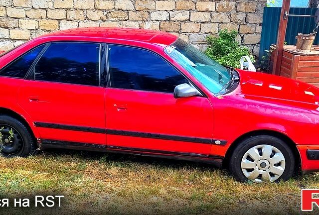 Красный Ауди 100, объемом двигателя 2 л и пробегом 0 тыс. км за 800 $, фото 4 на Automoto.ua