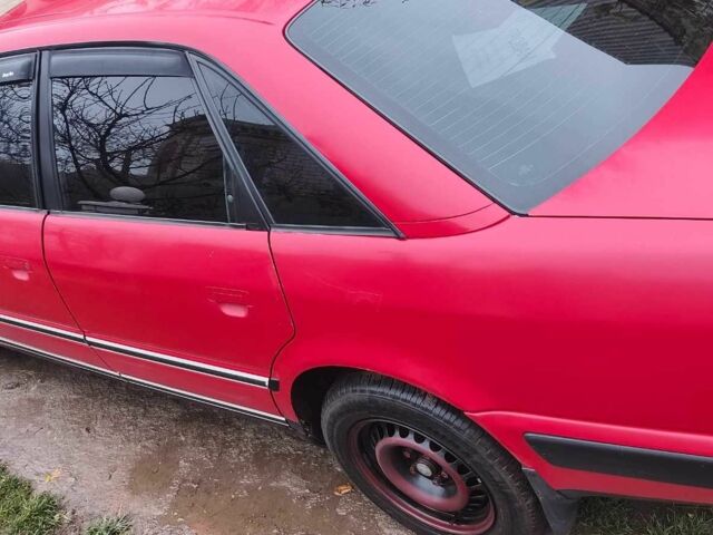 Красный Ауди 100, объемом двигателя 2.3 л и пробегом 400 тыс. км за 2500 $, фото 3 на Automoto.ua