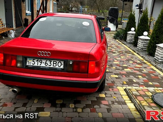 Червоний Ауді 100, об'ємом двигуна 2.8 л та пробігом 335 тис. км за 1699 $, фото 2 на Automoto.ua