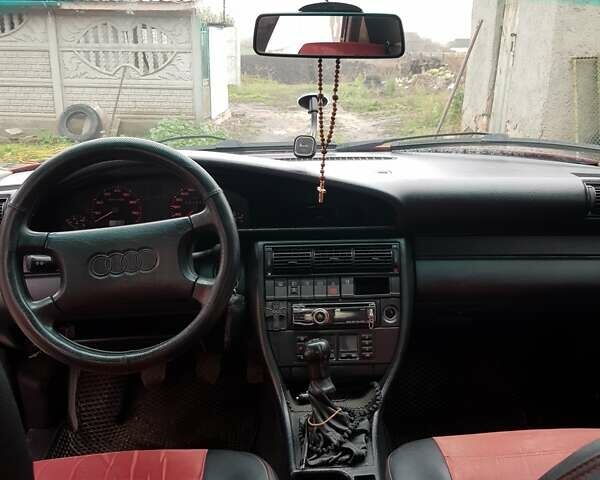 Красный Ауди 100, объемом двигателя 2 л и пробегом 405 тыс. км за 3500 $, фото 2 на Automoto.ua