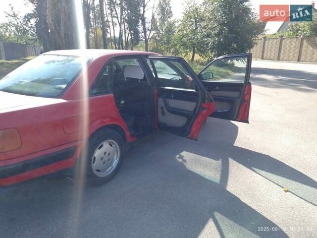 Красный Ауди 100, объемом двигателя 2.3 л и пробегом 470 тыс. км за 2700 $, фото 13 на Automoto.ua