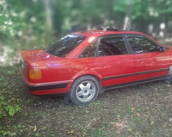 Червоний Ауді 100, об'ємом двигуна 1.98 л та пробігом 256 тис. км за 2350 $, фото 2 на Automoto.ua
