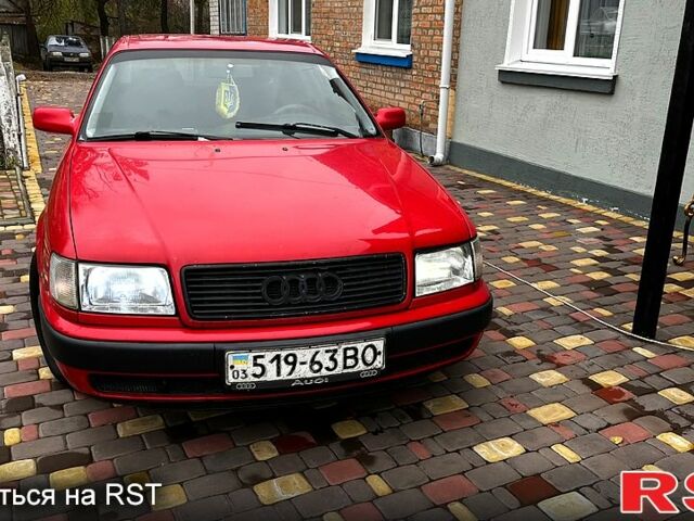Червоний Ауді 100, об'ємом двигуна 2.8 л та пробігом 335 тис. км за 1699 $, фото 6 на Automoto.ua