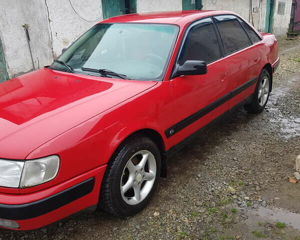 Красный Ауди 100, объемом двигателя 2 л и пробегом 405 тыс. км за 3500 $, фото 6 на Automoto.ua