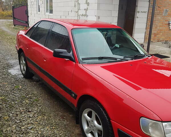 Красный Ауди 100, объемом двигателя 2 л и пробегом 405 тыс. км за 3500 $, фото 5 на Automoto.ua