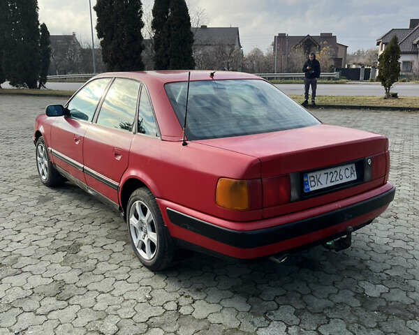 Красный Ауди 100, объемом двигателя 2.31 л и пробегом 442 тыс. км за 2300 $, фото 5 на Automoto.ua