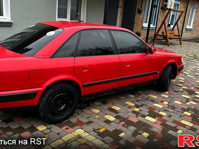 Червоний Ауді 100, об'ємом двигуна 2.8 л та пробігом 335 тис. км за 1699 $, фото 3 на Automoto.ua