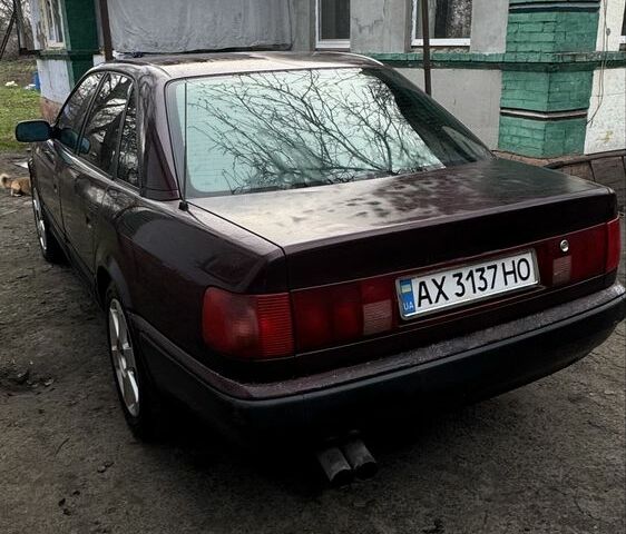 Красный Ауди 100, объемом двигателя 2.8 л и пробегом 495 тыс. км за 1700 $, фото 4 на Automoto.ua