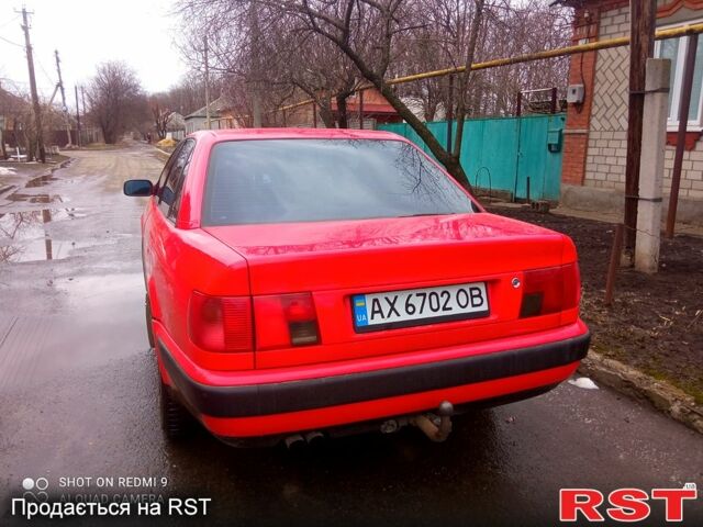 Красный Ауди 100, объемом двигателя 2.6 л и пробегом 300 тыс. км за 4000 $, фото 9 на Automoto.ua