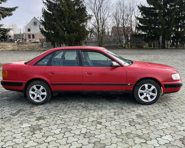 Красный Ауди 100, объемом двигателя 2.31 л и пробегом 442 тыс. км за 2300 $, фото 2 на Automoto.ua