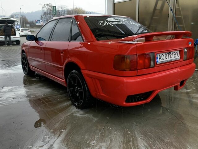 Червоний Ауді 100, об'ємом двигуна 2 л та пробігом 13 тис. км за 2500 $, фото 7 на Automoto.ua