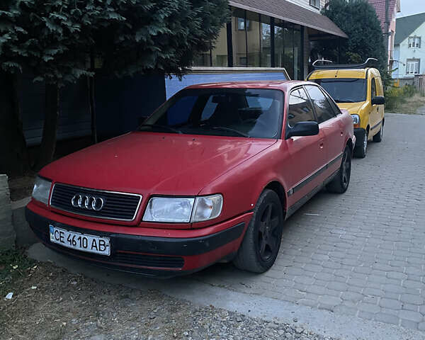 Червоний Ауді 100, об'ємом двигуна 1.8 л та пробігом 300 тис. км за 1700 $, фото 7 на Automoto.ua