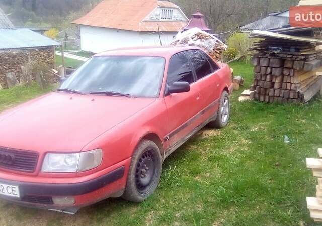 Червоний Ауді 100, об'ємом двигуна 2 л та пробігом 322 тис. км за 3099 $, фото 2 на Automoto.ua