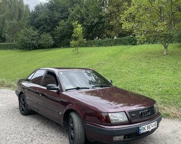 Красный Ауди 100, объемом двигателя 2.6 л и пробегом 350 тыс. км за 2300 $, фото 15 на Automoto.ua