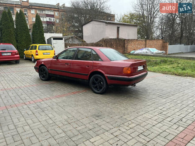 Красный Ауди 100, объемом двигателя 2.3 л и пробегом 400 тыс. км за 2300 $, фото 3 на Automoto.ua