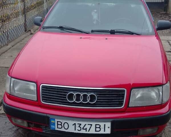 Красный Ауди 100, объемом двигателя 2 л и пробегом 400 тыс. км за 3300 $, фото 6 на Automoto.ua