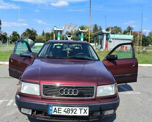 Красный Ауди 100, объемом двигателя 2.6 л и пробегом 177 тыс. км за 2200 $, фото 4 на Automoto.ua