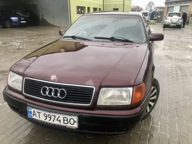 Красный Ауди 100, объемом двигателя 2.5 л и пробегом 496 тыс. км за 2318 $, фото 6 на Automoto.ua