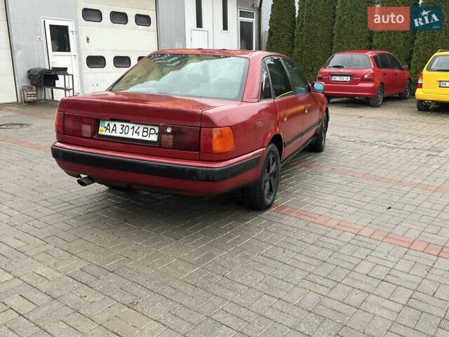 Красный Ауди 100, объемом двигателя 2.3 л и пробегом 400 тыс. км за 2300 $, фото 2 на Automoto.ua
