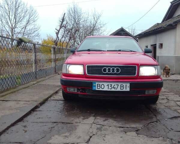 Красный Ауди 100, объемом двигателя 2 л и пробегом 400 тыс. км за 3300 $, фото 15 на Automoto.ua
