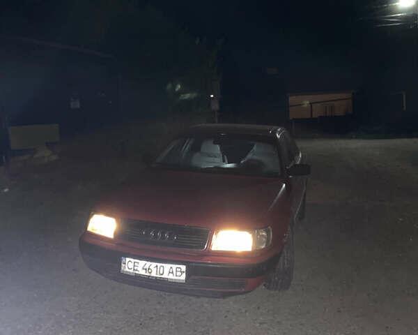 Червоний Ауді 100, об'ємом двигуна 1.8 л та пробігом 300 тис. км за 1700 $, фото 3 на Automoto.ua