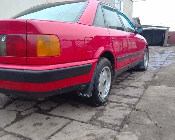 Красный Ауди 100, объемом двигателя 2 л и пробегом 400 тыс. км за 3300 $, фото 13 на Automoto.ua