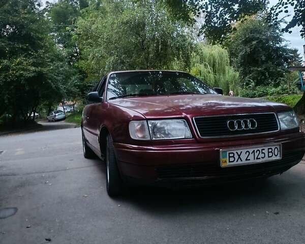 Красный Ауди 100, объемом двигателя 2.28 л и пробегом 3 тыс. км за 2300 $, фото 5 на Automoto.ua